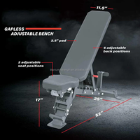 Bancs de musculation réglables personnalisables OEM/ODM en gros, bancs d'entraînement professionnels plats, inclinés et déclinés pour la vente en gros