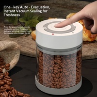 Bocal de Conservation Alimentaire en Verre Écologique Hermétique de Luxe Léger avec Suivi Automatique de la Date par Commande Directe