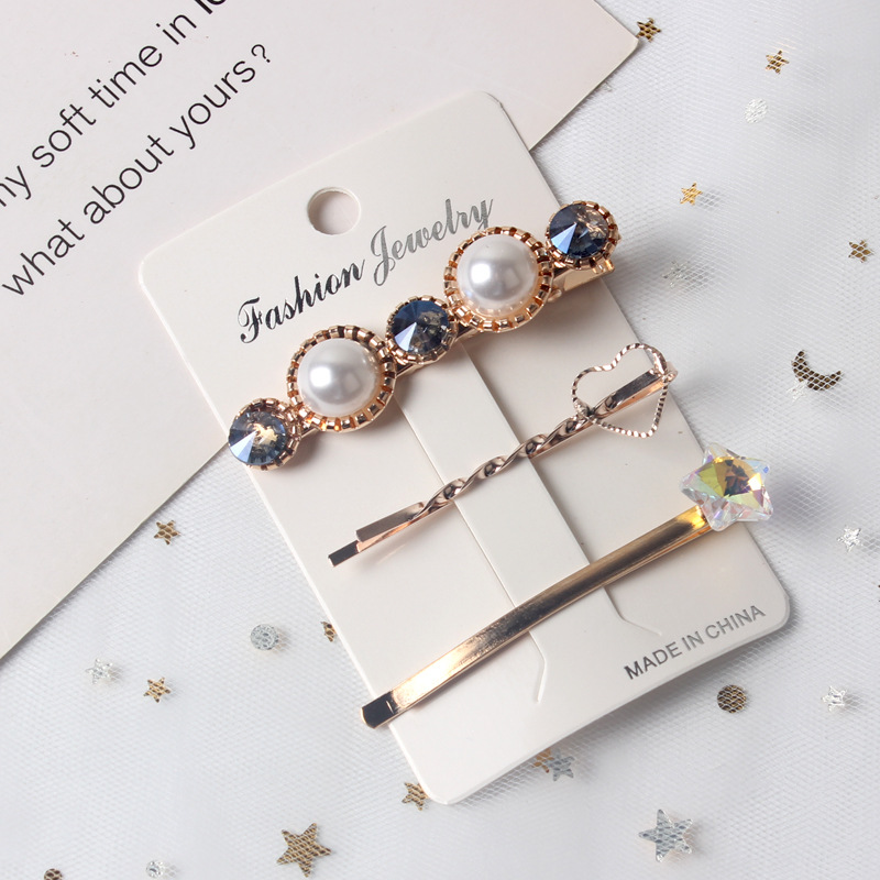 Pearl Hair Pin Set (3 Pieces)