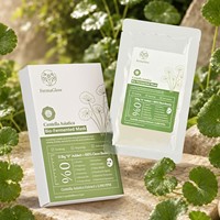 Masque facial apaisant, réparateur, antioxydant, hydratant, anti-rougeurs, pour peaux sensibles, à base de Centella Asiatica fermentée bioactive