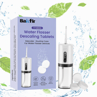 Lot de 6 comprimés nettoyants pour irrigateur buccal, formule détartrante, service OEM de marque privée pour les acheteurs de soins bucco-dentaires en supermarché