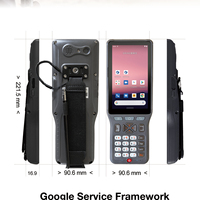 Toptech P9IV Pengontrol Genggam GNSS Profesional yang Tangguh Android 11 IP67 Tahan Air Pengumpul Data GPS dengan Layanan GMS Google