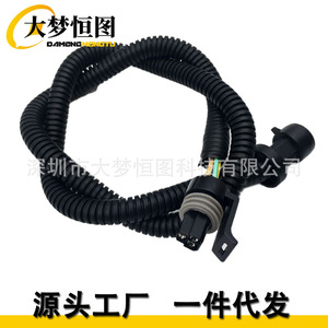 Ls Throttle Position Sensor Extension <b>Harness</b> 3 Wire <b>Black</b> For Ls1 Lsx Lq4 Lq9 - Product Image 2