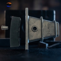 Ancre à coin multi-brins pour post-tensionnement, ancre précontrainte, brin en acier allié de 12,7 mm, 1860 MPa, compatible avec les applications en béton