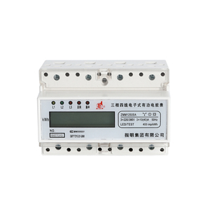Compteur d'énergie intelligent triphasé série ZMM1250 220v/230v/240v pour système solaire, certifié CE & RoHS, conforme à la norme IEC62053-21 - Product Image 1
