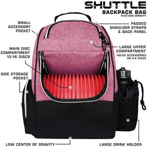 Muestra Gratis: Bolsa de Disc Golf de Diseño Elegante, Ligera y Portátil, Bolsa de Disc Golf Resistente con Gran Capacidad para Práctica - Product Image 5