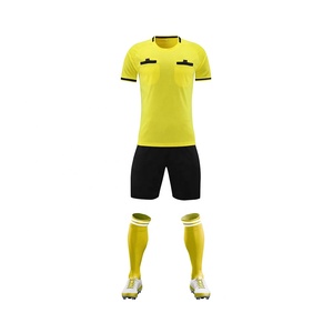Nuovo Design Maglie da <span class=keywords><strong>Calcio</strong></span> all'Ingrosso Divisa da Arbitro di <span class=keywords><strong>Calcio</strong></span> <span class=keywords><strong>Nera</strong></span> Uniforme da Arbitro - Product Image 2