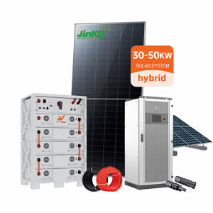 30Kw 50kw 100kw 200kw 300kw 500kw système d'énergie solaire hybride système de montage de stockage d'énergie 50kw système de panneau solaire commercial - Product Image 1