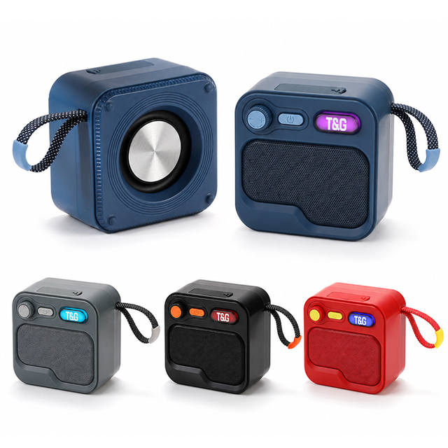 Premium Mini Portable Wireless Speaker TWS True Wireless Stereo Dual Pairing Waterproof Sound Box for Home Party
