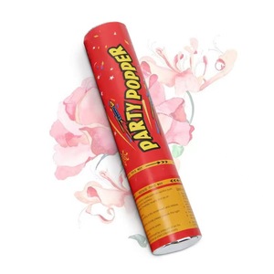 Eco-Friendly Paper Confetti Cannon Fireworks Festive Decor Birthday Wedding Graduation Halloween Valentine's Day Christmas