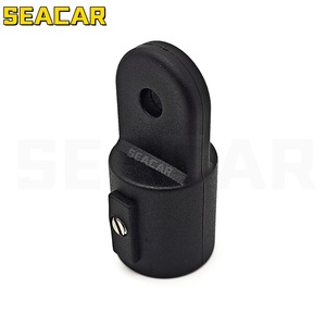 Capuchon supérieur Seacar 7/8 pouces en nylon noir, quincaillerie marine pour réparation et remplacement de auvent de bateau - Product Image 2