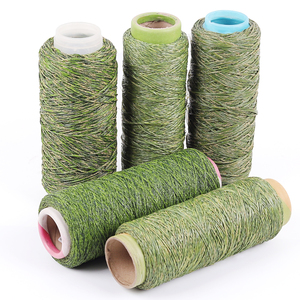 Hilo de césped artificial de alta densidad se utiliza para sintetizar un nuevo hilo de césped PE suave para campos de fútbol. - Product Image 1