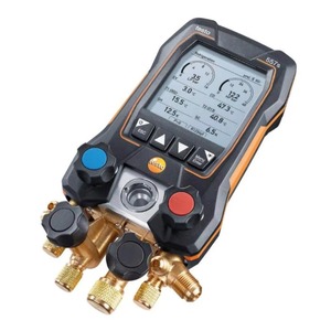 Original Testo 557s Smart Vacuum Kit - Digital Manifold with Wireless and <b>Clamp</b> Temperature Probes - Product Image 4