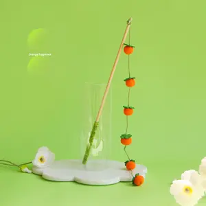 Stik Buah Felt Buatan Tangan Desain Lucu Penggaruk Pohon Kucing PEG KITTY Ramah Lingkungan 21kg 42-46cm Ruang Tamu Semua Musim 1-Tingkat - Product Image 4