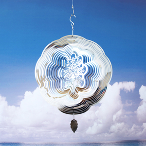 Tree of Life 3D Stainless Steel Wind Spinner Outdoor <b>Garden</b> <b>Hanging</b> Decoration - Product Image 5