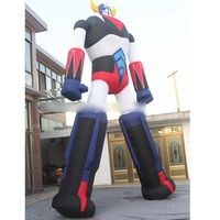 Grande statue de robot gonflable personnalisée, modèle de personnage, mascotte d'événements, ballon gonflable Grendizer