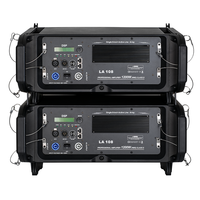 LA108-A Altavoz Profesional Activo de Línea de 8 Pulgadas, Sistema de Sonido con Altavoz de Neodimio de 1000W