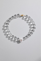 Collier avec pendentif en perle d'eau douce de qualité AAAAA en quartz clair, bijoux de mode certifiés CE ASTM REACH en matériaux naturels