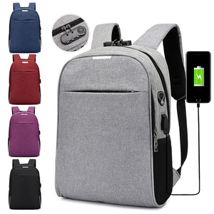 Custom Hot Sale Reflective Stripe Laptop <b>Backpack</b> Men <b>Women</b> Anti-theft Waterproof Mochilas Usb Charging Port <b>Backpack</b> - Product Image 1