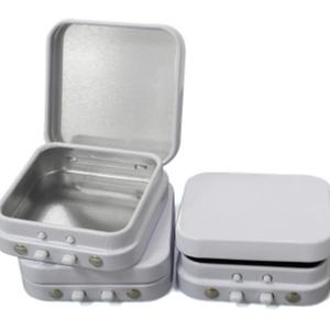 Caja Metálica de Hojalata para Dulces con Cierre Infantil, Embalaje Personalizable, ¡Venta Caliente! - Product Image 1