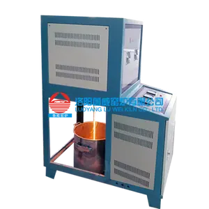 700C-1750C Hot sale Industrial/lab energy saving glass/metal frit/melting furnace manufacturer