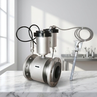 Electromagnetic Flow Meter for Liquid Water Stainless Steel Digital LCD High Accuracy +/-0.5% DN6-DN1000 OEM Customizable