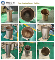 Pièces de rechange pour concasseur à cône de précision OEM : Douille excentrique en bronze (externe et interne) en stock