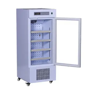 HLC-L160อุปกรณ์แช่แข็งทางการแพทย์ประตูกระจกตู้เย็นตู้โชว์160L