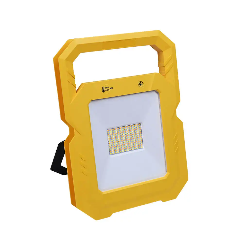 2023 New Design Color Changing Dimmable Foldable Rechargeable Magnetic Work Light LED Working Light