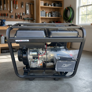 เครื่องกำเนิดไฟฟ้าดีเซล SS SAMSON 5KW ระดับอุตสาหกรรม 240V 50Hz สตาร์ทด้วยระบบไฟฟ้า โครงเปิดแบบพกพา ระบบระบายความร้อนด้วยอากาศ - Product Image 3
