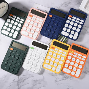 Calculatrice scientifique miniature mignonne de couleur rose pour étudiants, calculatrice de bureau portable électronique - Product Image 2