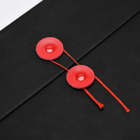 Carpeta de archivos A4 de cuero PU, soporte impermeable para documentos, sobre de archivo, Cartera de archivos de proyecto con cierre de corbata
