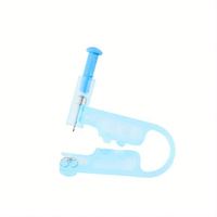 Kit de Perçage d'Oreilles Stérile Jetable – Unité de Sécurité et Hygiène pour Piercing, Outil de Perçage Aseptique, Pistolet de Perçage d'Oreilles