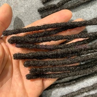 Extensions de cheveux tressés en dreadlocks afro kinky, cheveux naturels, dreadlocks