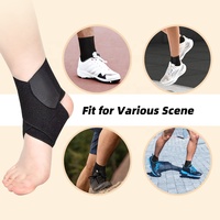 Attelle de cheville réglable pour la récupération des entorses - Manchon de compression protecteur pour le pied, idéal pour le basketball et les sports