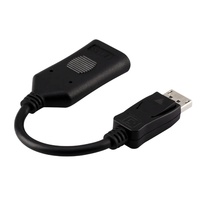 Adaptor 4K 30Hz ke HDTV Aktif DP 1.4 ke HDTV 2.0 Konverter Video DP ke Monitor HDTV Kabel Adaptor Tampilan TV