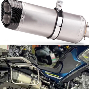 Pot d'échappement universel pour moto 51 mm avec silencieux Db Killer pour Er6n Z900 Z800 <span class=keywords><strong>F800gs</strong></span> S1000rr R6 Z400 R3 R25 MT07 - Product Image 2