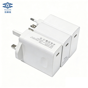<span class=keywords><strong>Chargeur</strong></span> GaN 65W USB C Adaptateur d'alimentation pour ordinateur portable Type C Alimentation PD <span class=keywords><strong>Chargeur</strong></span> mural rapide pour MacBook Dell Lenovo MateBook HP <span class=keywords><strong>Samsung</strong></span> Ordinateur portable - Product Image 1