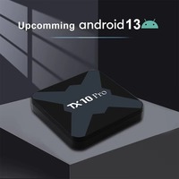 Boîtier décodeur intelligent 8 Go ram 128 Go rom tx10 pro Android Tv Box certifié Quad Core 5G WIFI 4k