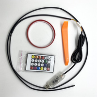 Vente chaude nouveau design voiture acrylique LED lumière ambiante couleur de rêve chassant 1.1m Led atmosphère intérieur bande lumineuse décorative