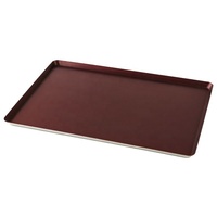 Plaques de Cuisson Four en Aluminium Taille Personnalisable, Grandes Plats à Rôtir en Métal avec Bord Perlé, Moules à Pain et Plats à Pains