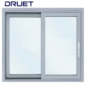 Factory direct wholesale Nfrc AS2047 Certificate Aluminum Upvc Sliding Double Glazing Glass Window And Door