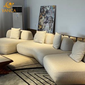 مصباح اسكندنافي قابل للتخصيص ، أثاث غرفة المعيشة الحديثة بوحدات منحنية - Product Image 5