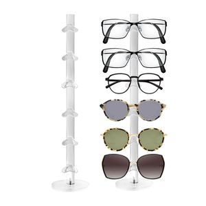 ชั้นวางแว่นตาทรงกระบอก ชั้นวางแว่นกันแดด ชั้นวางแว่นตาแบบเจล สำหรับวางบนเคาน์เตอร์  ที่วางแว่นตาอะคริลิค - Product Image 1