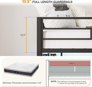 Hiện đại đôi dành cho người lớn Loft giường tầng với bàn và lưu trữ cho phòng ngủ khách sạn hoặc trường học căn hộ - Product Image 4