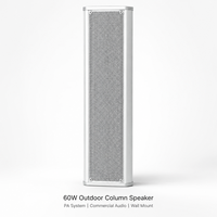 Venta Directa de Fábrica: Sistema de Sonido Profesional Line Array de Rango Completo Inalámbrico para Exteriores de 60W, de Aluminio para Escenario