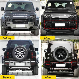 Kit de carrosserie noir pour Land Rover Defender <span class=keywords><strong>90</strong></span> 110 New 2020-2022 007 <span class=keywords><strong>Style</strong></span> - Product Image 2