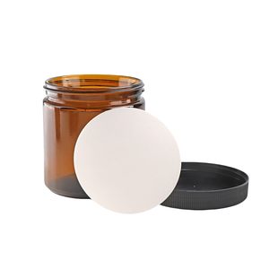 Frasco de Vidrio Ámbar de Boca Ancha con Tapa para Almacenamiento de Velas y Cosméticos, 5ml 15ml 30ml 50ml 60ml 100ml 270ml 500ml - Product Image 2