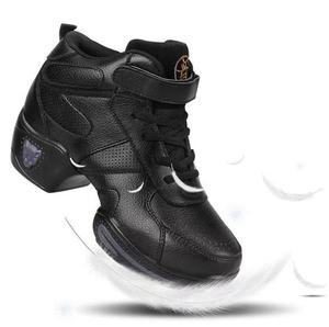 Chaussures <span class=keywords><strong>de</strong></span> Jazz en cuir <span class=keywords><strong>de</strong></span> vache blanc haut haut coussin d'air baskets <span class=keywords><strong>de</strong></span> <span class=keywords><strong>danse</strong></span> Performance chaussures <span class=keywords><strong>de</strong></span> <span class=keywords><strong>danse</strong></span> <span class=keywords><strong>Hip</strong></span> <span class=keywords><strong>Hop</strong></span> chaussures <span class=keywords><strong>de</strong></span> Sport - Product Image 3