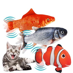 Venta caliente estilo clásico eléctrico movimiento pez <span class=keywords><strong>Catnip</strong></span> juguete Flopping <span class=keywords><strong>Kicker</strong></span> Simulación interactiva Floppy <span class=keywords><strong>Fish</strong></span> juguete para gatos - Product Image 1